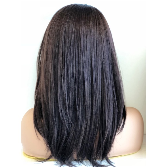 16" Dark Brown Lace Front Wig | Alexa - Picture 4 of 10